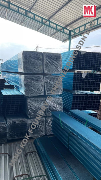GAMBARAN C SECTION DAN BATTEN BIRU YANG SEDIA ADA DI MINGKOK FOUNDRY